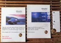 2x 1A Prospekt vom Chrysler Voyager GH / GS, EZ 1995 - 2000 Sachsen-Anhalt - Halle Vorschau