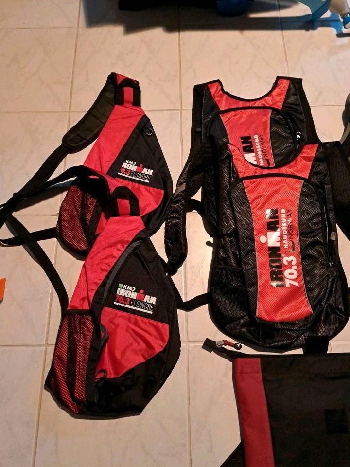 Finisher Rucksack Ironman in Hamburg