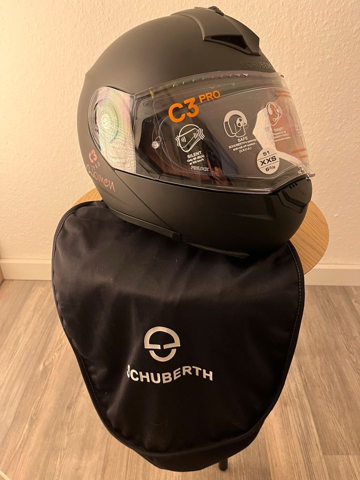 Motoradhelm Schuberth Woman C3 Pro XXS, schwarz, Frauen, neu in Altdorf