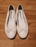 Ballerina Ballerinas Schuhe Tamaris 36 weiß Leder Nordrhein-Westfalen - Sankt Augustin Vorschau