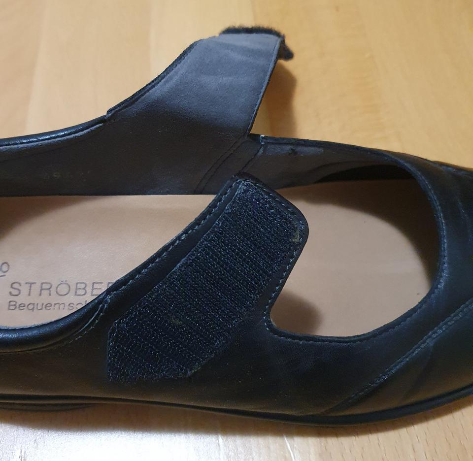 Orthopädischer Halbschuh mit Klettverschluß, Gr. 40, schwarz in Freiburg im Breisgau
