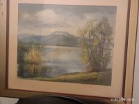 Aquarell Chiemsee Bayern - Raubling Vorschau