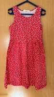 Süßes Kleid Kleidchen rot geblümt H&M Gr. 134/140 * TOP* Sachsen-Anhalt - Schönebeck (Elbe) Vorschau
