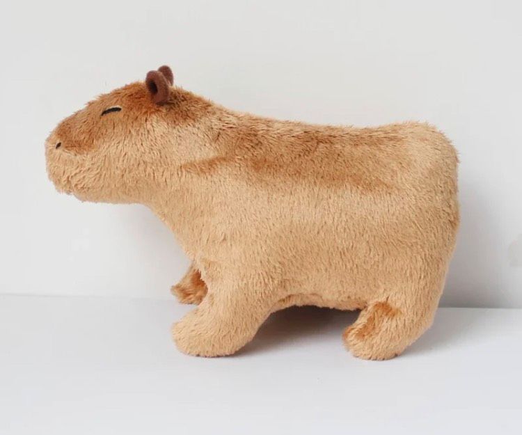 Plüschfiguren-Spielzeug, Plüsch-Capybara-Stofftier, Heimdekoration