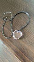 Kette Rosenthal Herz rosa Glas Bayern - Selb Vorschau