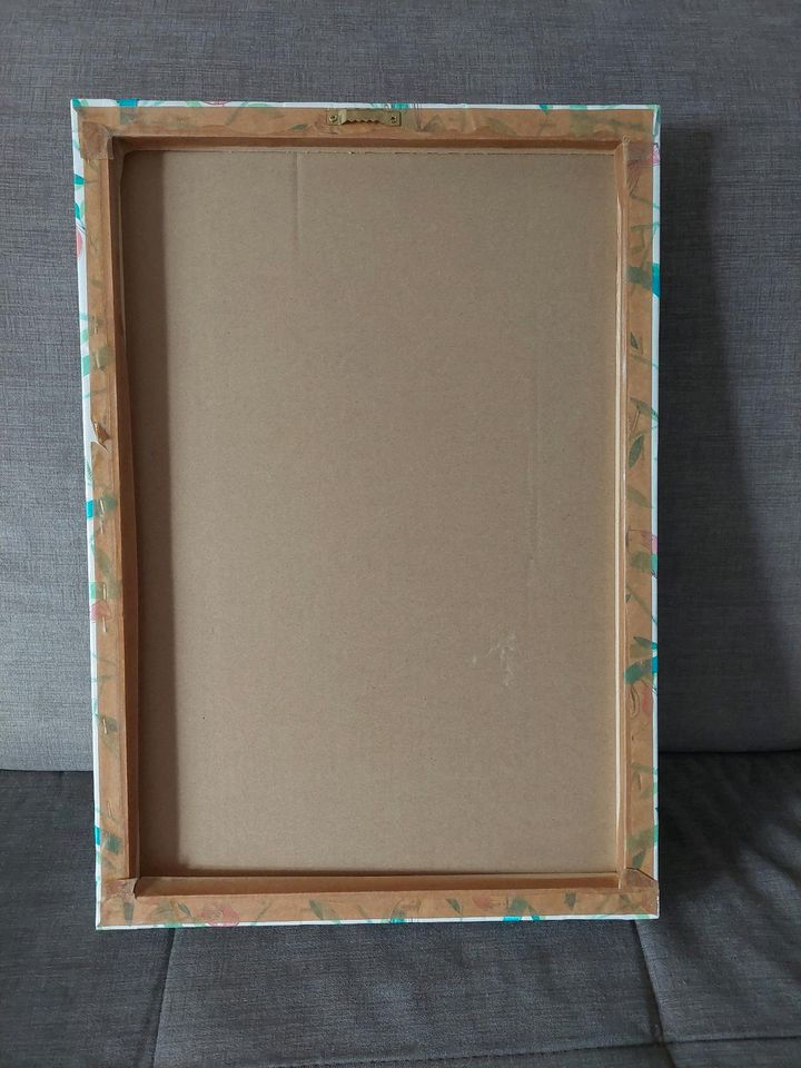 Memoboard Bild Satinbänder Dekoration Frühlings-Motiv in Plauen