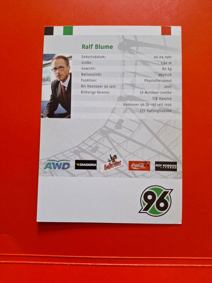 Ralf Blume Hannover 96 in Meßstetten