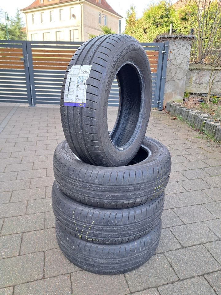 GUT: 2x 4x Sommerreifen 185 65 R15 88H 2014 _ Dunlop _ 4,5-5,5mm in Weira