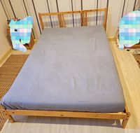 Bett aus Holz 1,40x2m mit Matratze und Lattenrost Bayern - Eußenheim Vorschau