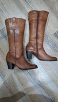 Stiefel Cognac Leder 42 Rheinland-Pfalz - Waldrach Vorschau