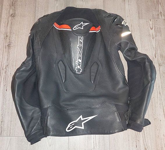 Org. Alpinestars Atem V3 Motorrad - Lederjacke Gr. 48 gepflegt in Roßdorf