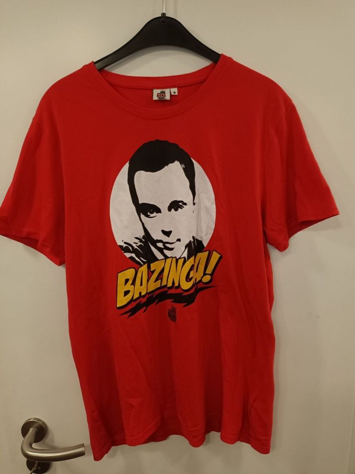 Original T-Shirt The Bing Bang Theory BAZINGA Gr. M in Hesel