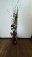 Vase mit Kunstpflanze und Lichterkette Nordrhein-Westfalen - Dormagen Vorschau