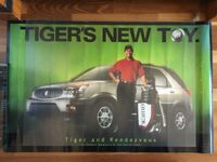 Buick Rendevous Tiger Woods 2002 Poster 96x61cm Hessen - Kassel Vorschau