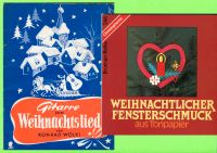 2 alte Hefte - Gitarre zum Weihnachtslied + Fensterschmuck Schleswig-Holstein - Norderstedt Vorschau