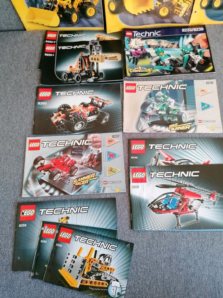 Lego Technic Technik Bauanleitungen in Geestland