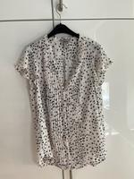 H&M Gr 38 Bluse Shirt Hemd Blusenshirt weiß schwarz Buchholz-Kleefeld - Hannover Groß Buchholz Vorschau