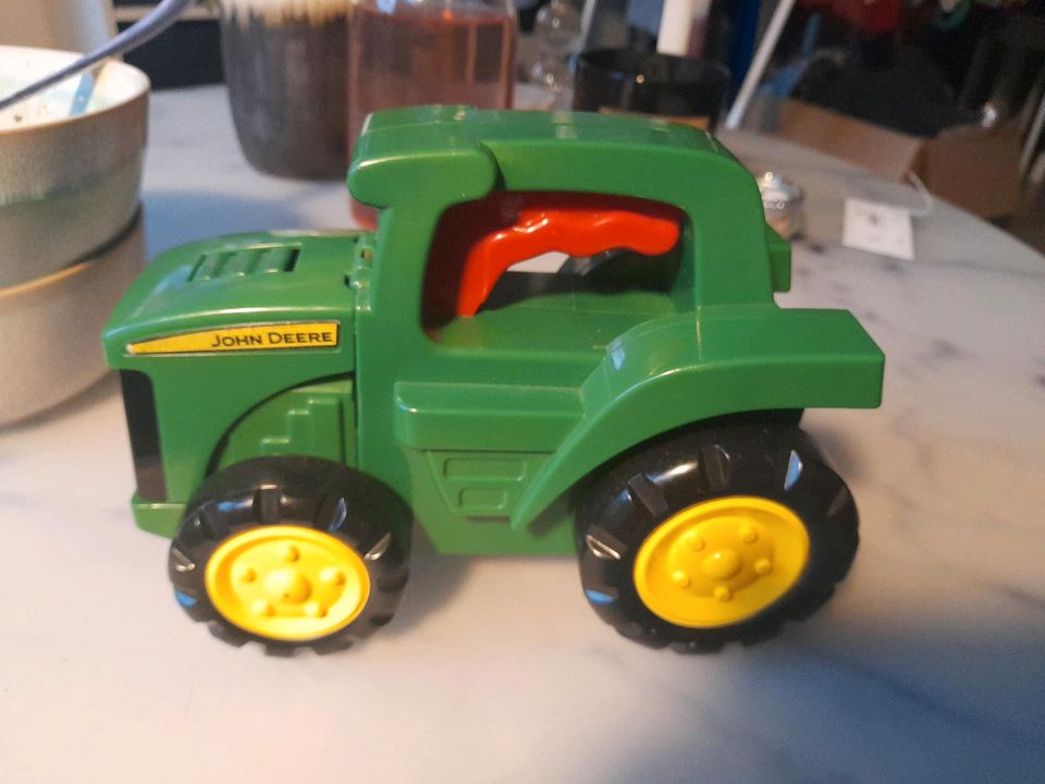 John deere Traktor Taschenlampe vintage Spielzeug in Elpersbüttel