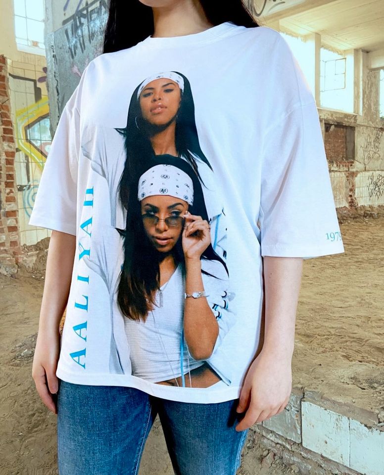 unisex oversize T-Shirt oldschool Aaliyah in Hamm