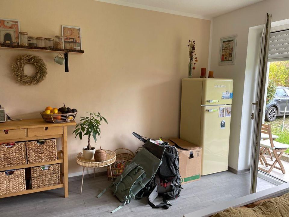 Gemütliche 1-Zimmer-Wohnung mit Terrasse und EBK in Mindelheim in Mindelheim