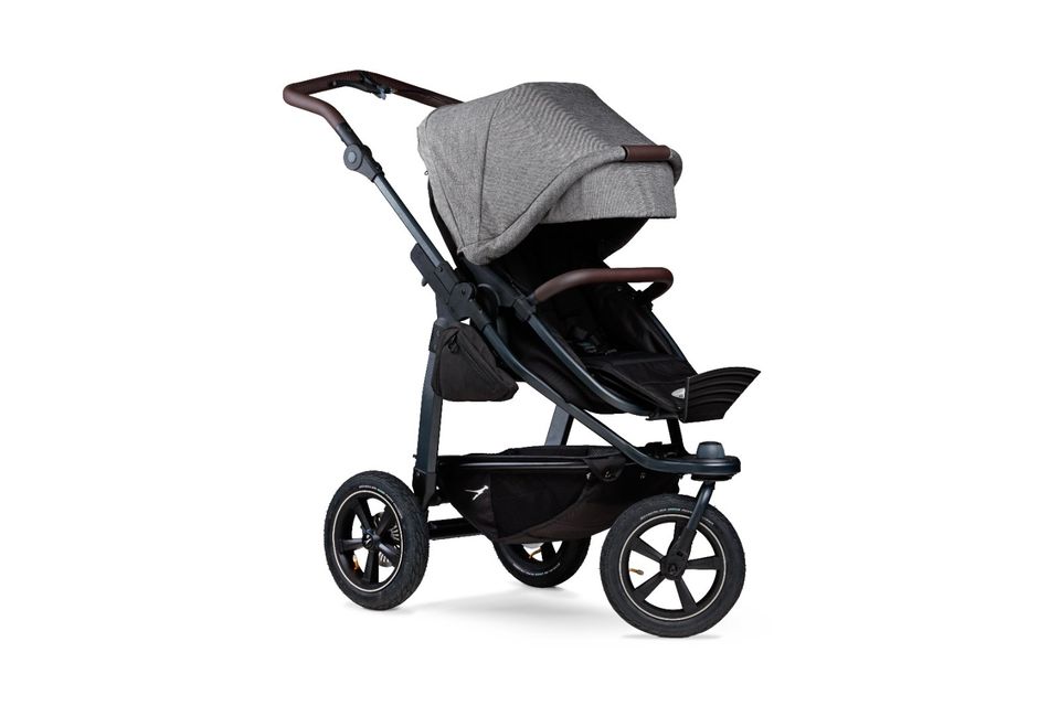 TFK Mono 2 - 2in1 Kombi-Kinderwagen - Luftreifen - Premium Grau - GRATIS XXL-Zubehörpaket - NEU in Fulda