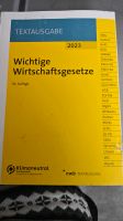 Wichtige Wirtschaftsgesetze 36. Auflage, 2023 Westerwaldkreis - Heiligenroth Vorschau