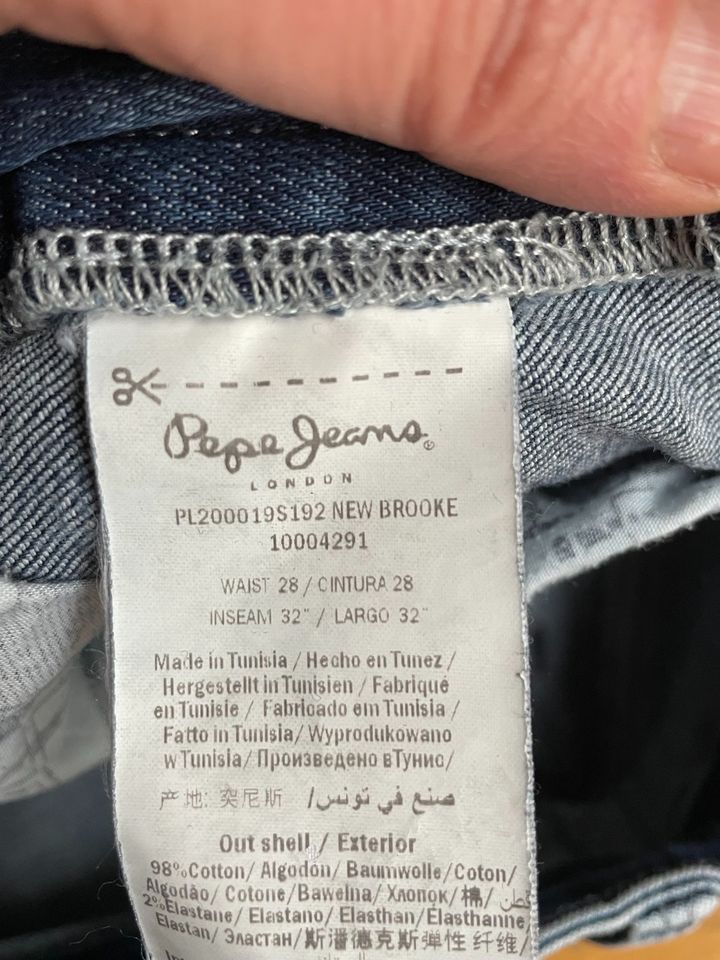 Pepe Jeans, New Brooke, blau, Gr 28/32 in München