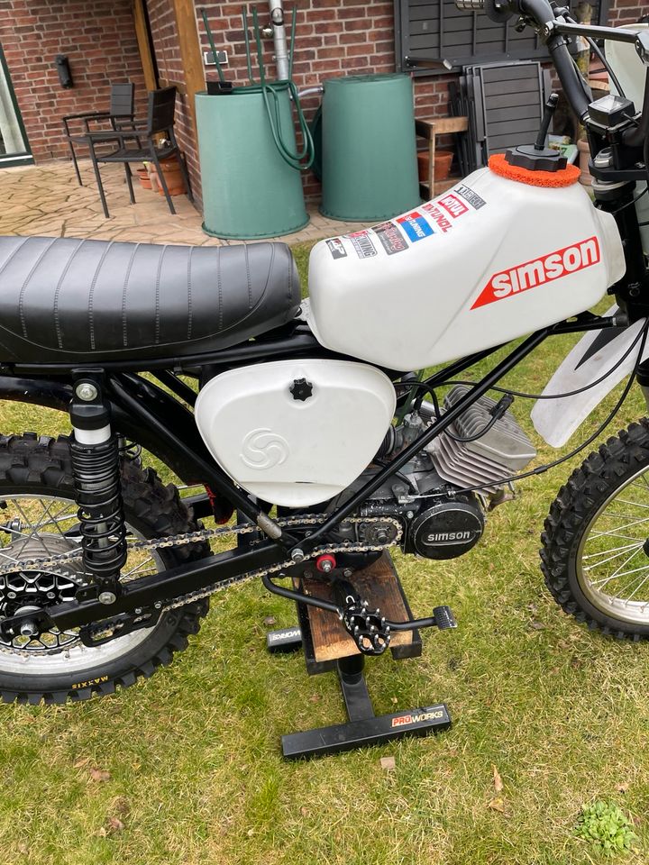 Simson Cross Fahrgestell, Tuning in Grevesmuehlen