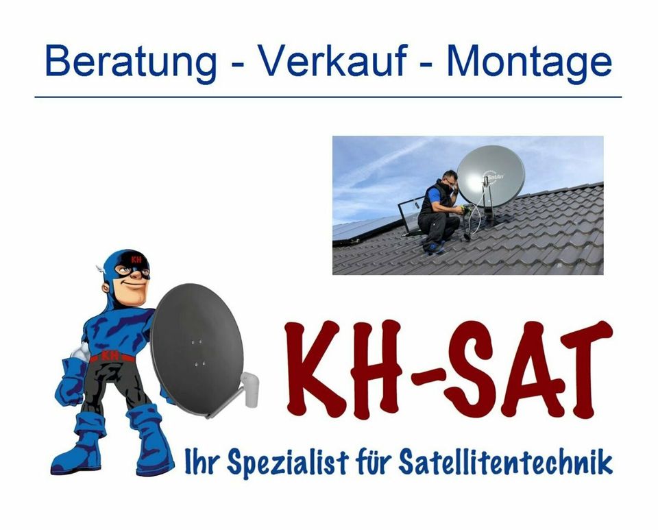 Satelliten Service, Verkauf & Montage, Sat Antennen Justierung in Waghäusel