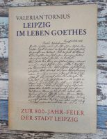 Leipzig im Leben Goethes Sachsen-Anhalt - Möser Vorschau