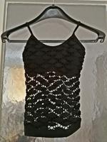 Netz Träger Top *schwarz *XS/S 34/36 *Fetisch Emo Gothic Rave Wandsbek - Hamburg Eilbek Vorschau