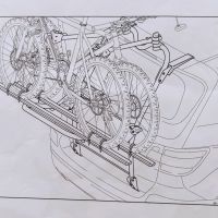 Heckklappen - Fahrradträger - Mercedes- B- Klasse Nordrhein-Westfalen - Mülheim (Ruhr) Vorschau