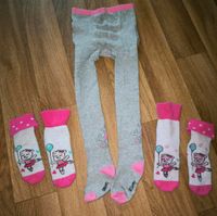 Mädchen Winnie Pooh Strumpfhose,2 Paar Antirutschsocken,Gr.86/92, Sachsen - Plauen Vorschau