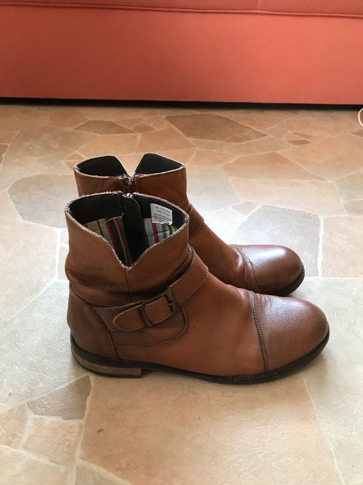 Herren Stiefeletten Stiefel braun John Devin Gr. 42 in Lindendorf