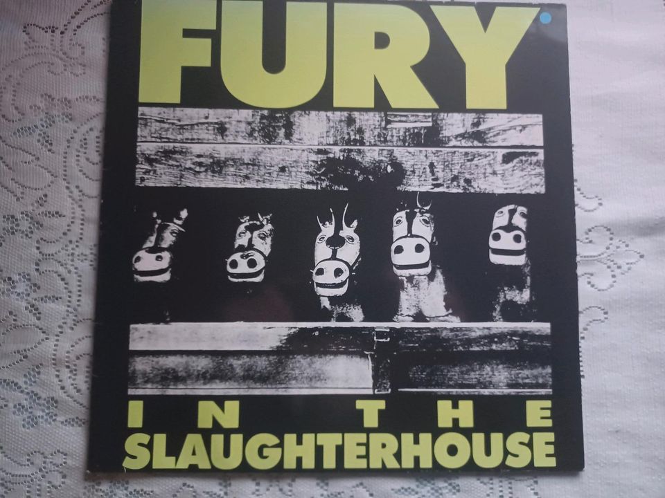 FURY IN THE SLAUGHTERHOUSE: Kick it out-12"Maxi(D,1989) in Norden