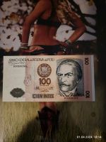 100 Intis Banknote aus Peru Niedersachsen - Steinfeld Vorschau