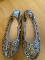 Ballerina Strass Glitzer Taube /Flieder Sex in the City Gr.38 NEU Nordrhein-Westfalen - Oberhausen Vorschau