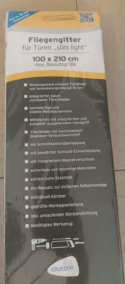 [neu] Fliegengitter/Insektenschutz für Türen 100 x 210 cm in Duisburg