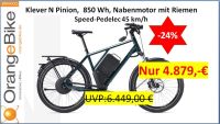 S-Pedelec Klever N Pinion - statt UVP 6.449,- €, 45 km/h, 850 Wh, Nabenmotor mit Riemenantrieb, Vollausstattung für Pendler „OrangeBikeConcept Karlsruhe E-Bike Pedelec ElektroFahrrad" 6409 Baden-Württemberg - Karlsruhe Vorschau