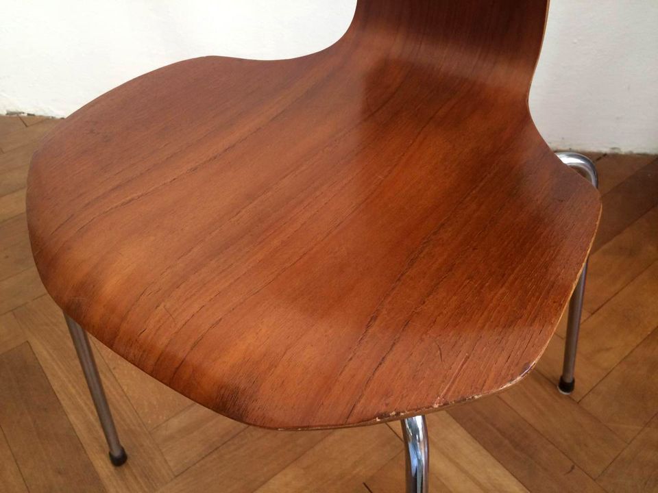 Arne Jacobsen Fritz Hansen Mod 3103 60er Hammer Stuhl Design in Dresden