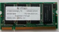 Infineon 256 MB DDR 133MHz, CL2 Notebook Arbeitsspeicher Niedersachsen - Seevetal Vorschau