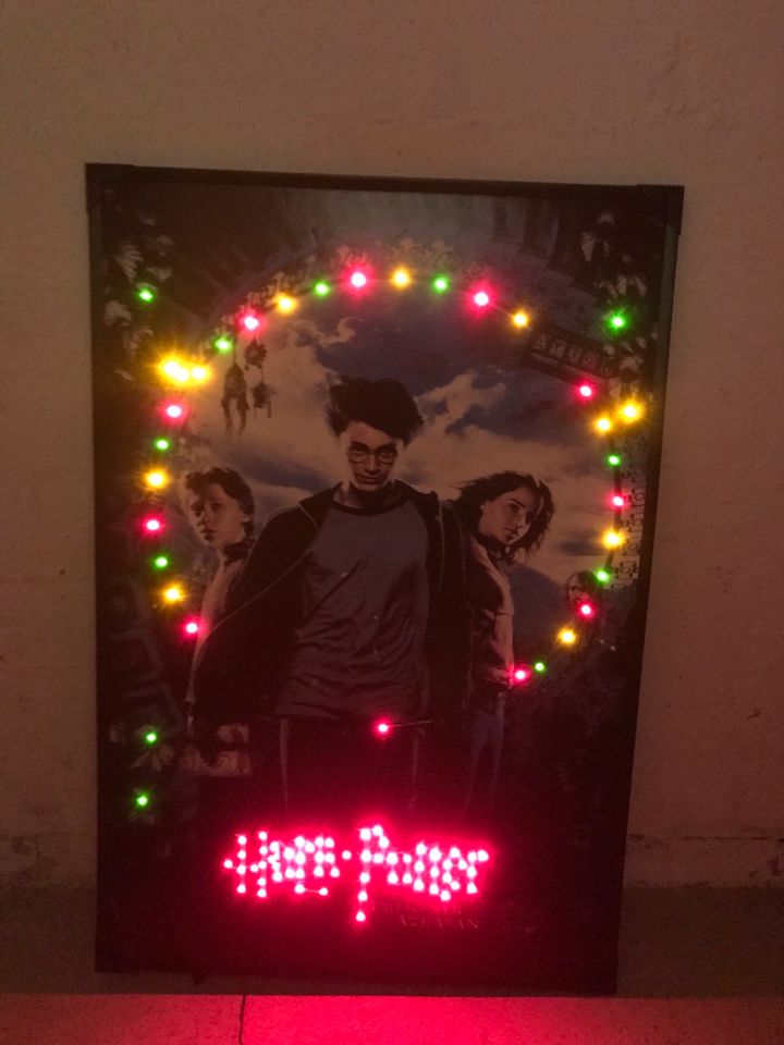 Großes Harry Potter LED Wandbild in Schönberg (Holstein)