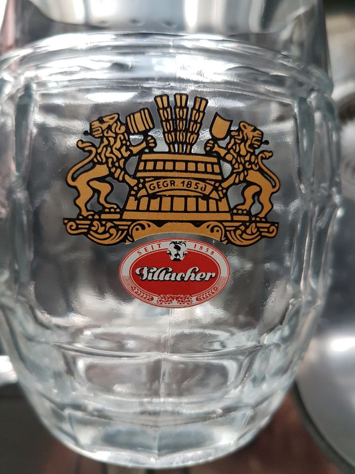 Bierglas Bierkrug Bierseidel mit Henkel alt 0,5 Liter Villach in Wesseling