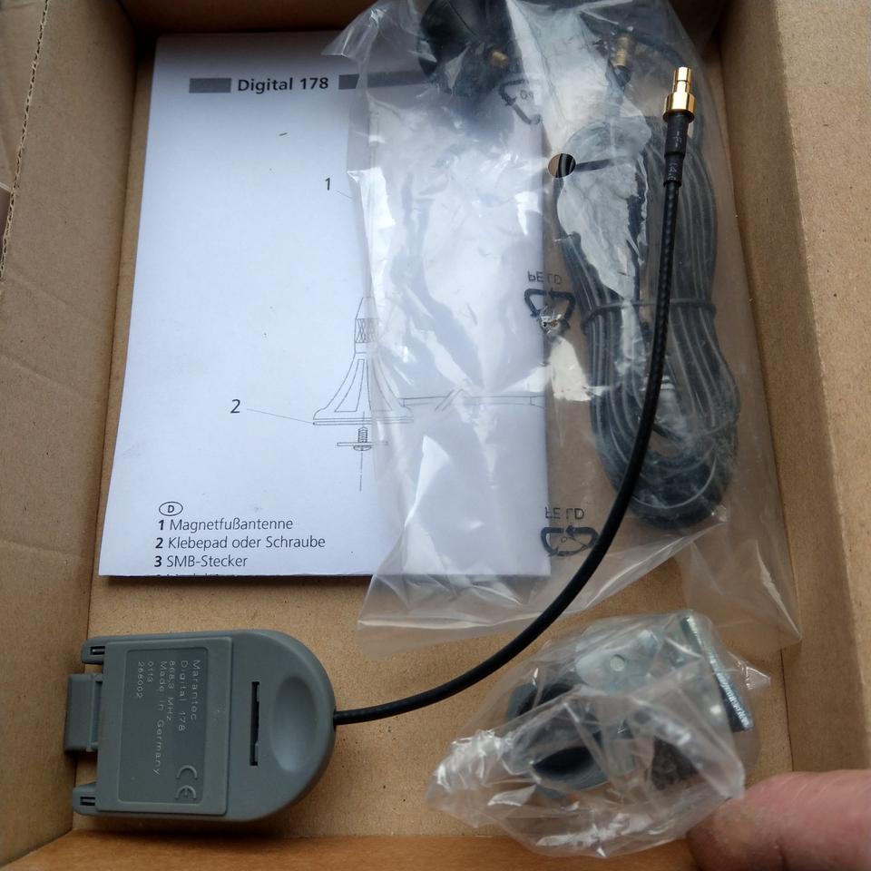 Marantec 868 MHz  Empfänger Digital 178, mit Magnetfuß-Antenne in Haina