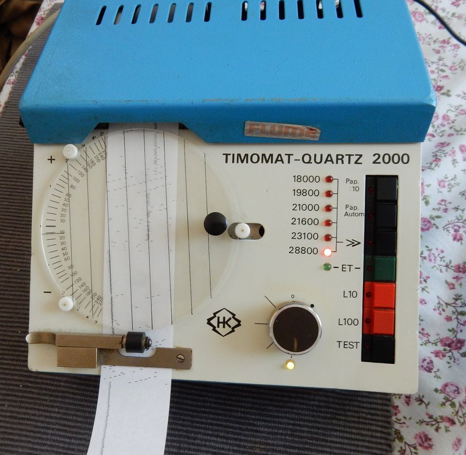 Timomat-Quarz 2000 Zeitwaage für Uhrmacher. in Duisburg