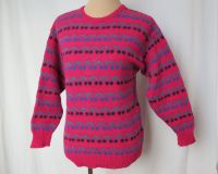 Pullover Laura Ashley vintage Wolle S 36 pink blau grün 80er Baden-Württemberg - Calw Vorschau