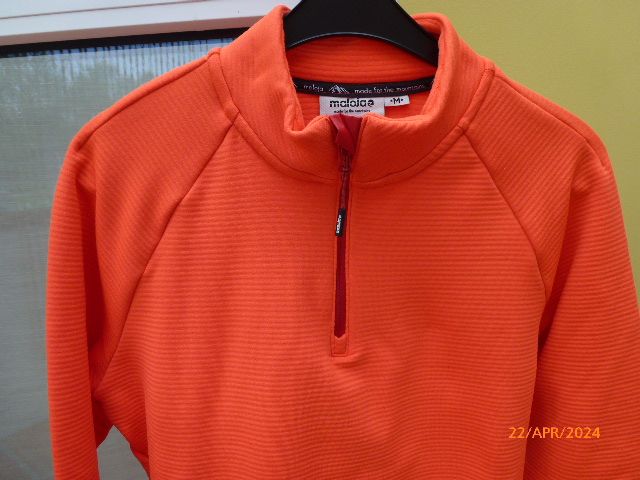 Maloja Shirt Funktionsshirt Pullover M/S orange NEU RESERVIERT in Reichertshofen