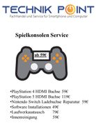 Spielkonsolen Reparatur PlayStation ps 5 4 Nintendo Switch hdmi West - Höchst Vorschau