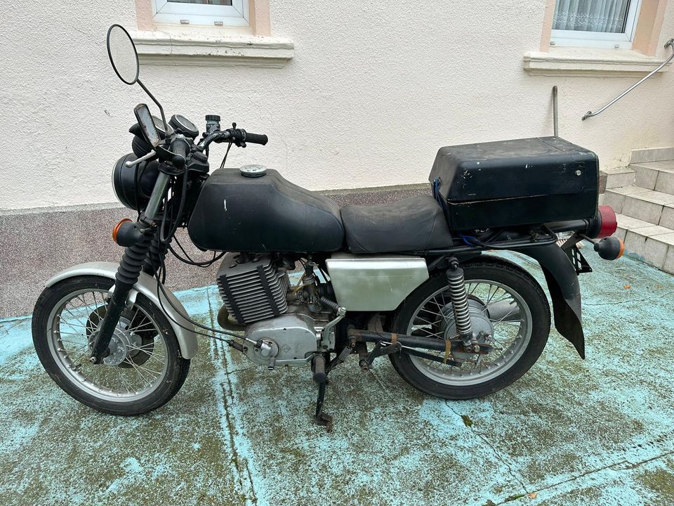 MZ ETZ 250 Polizei DDR in Ferdinandshof