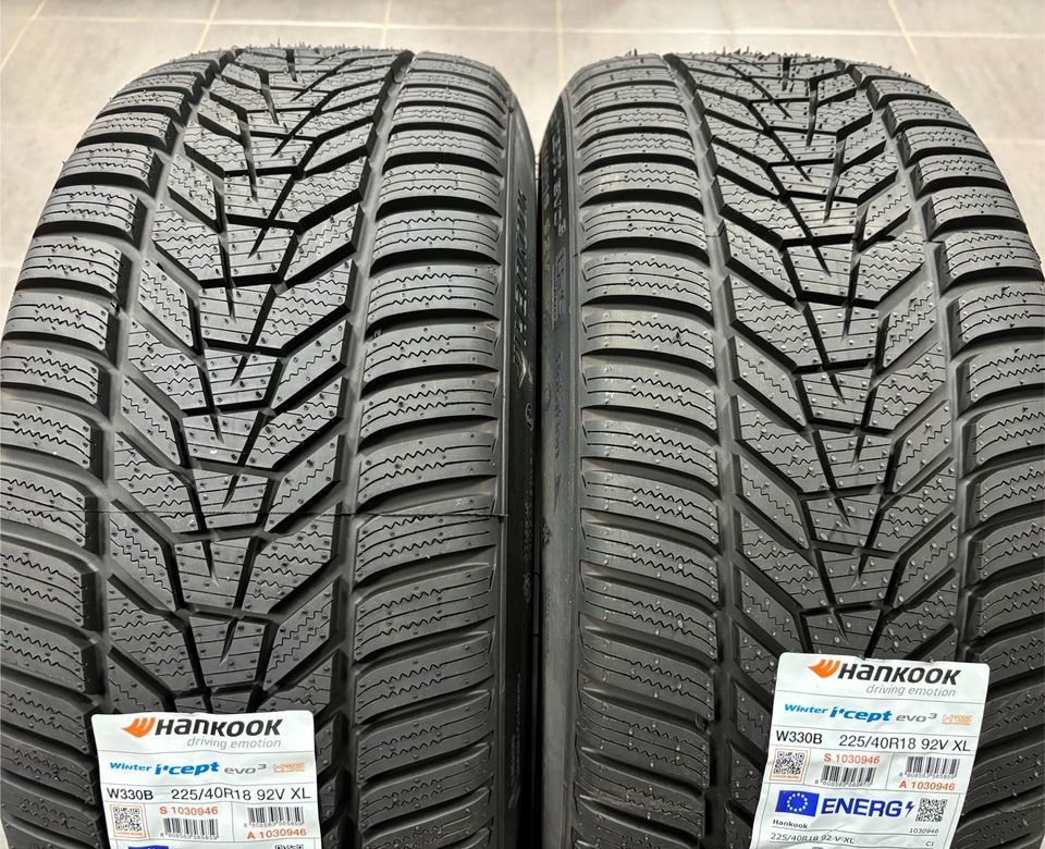 4x 225 40 R18, Winterreifen, HANKOOK, NEU, RUNFLAT in BadenWürttemberg Sindelfingen Reifen